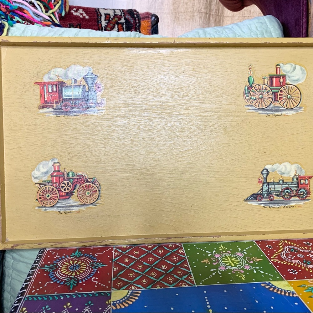 60s Train Tray